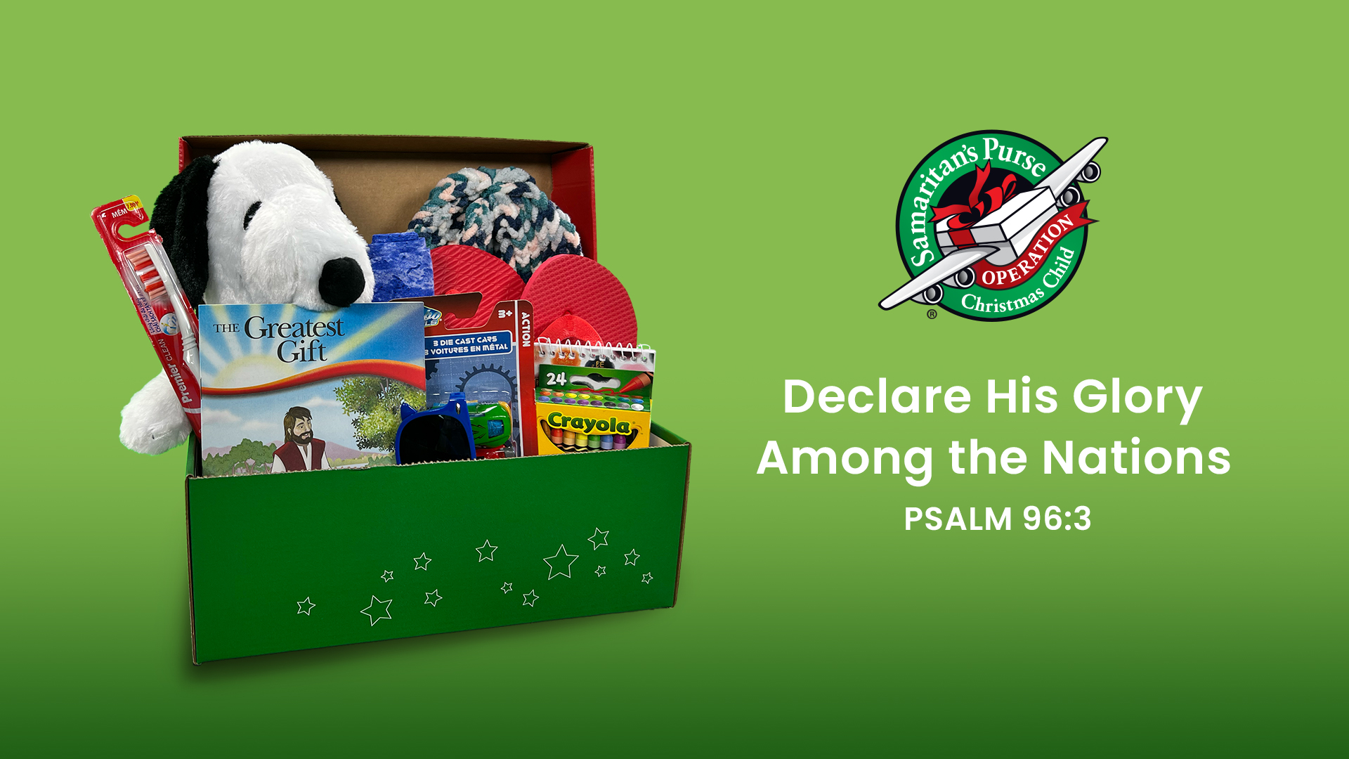 Operation Christmas Child, Declare His Glory Among the Nations