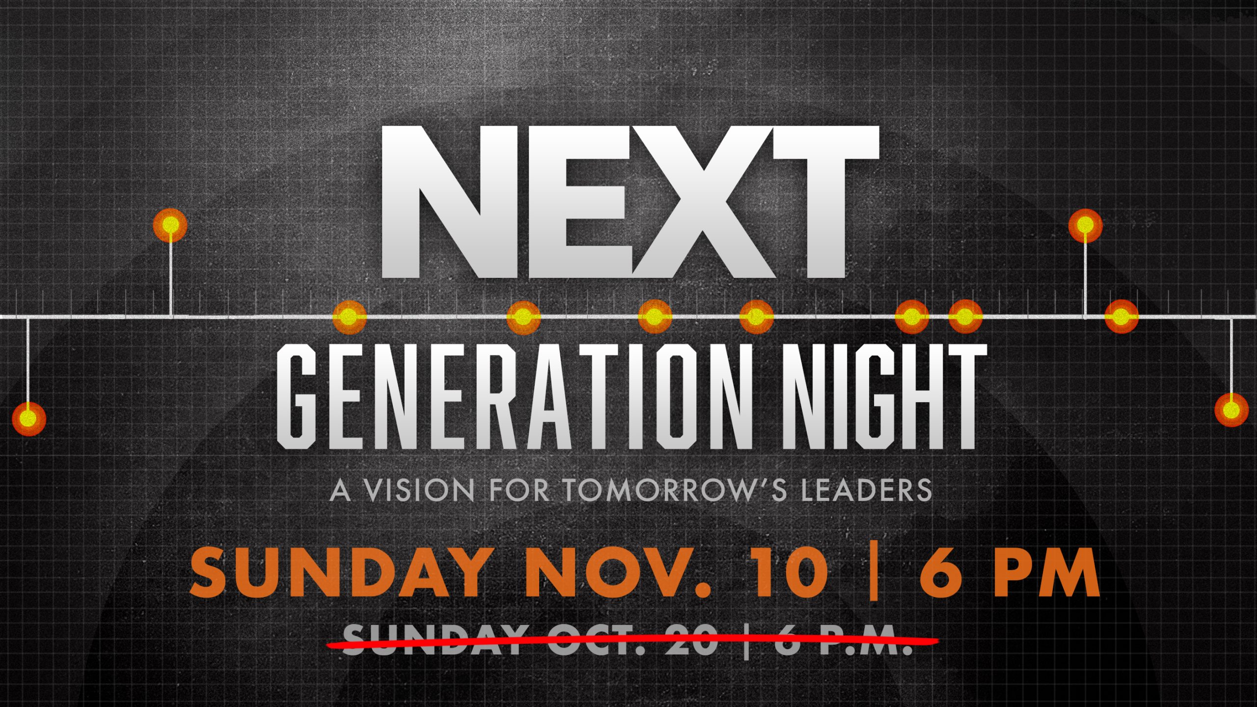 Next Generation Night Sunday Nov. 10 | 6 pm